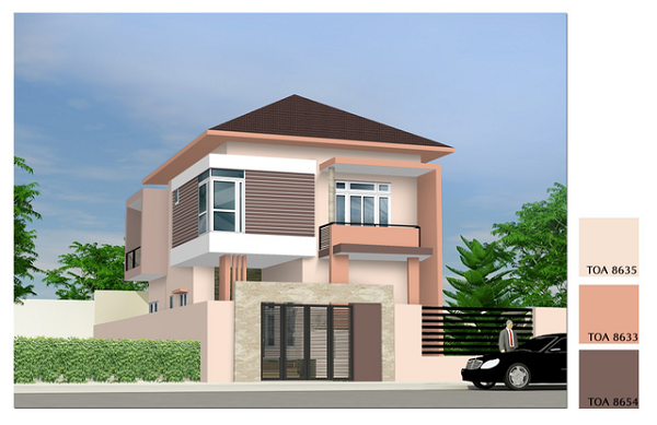 Kết hợp nhiều tông màu nhưng rất hài hòa