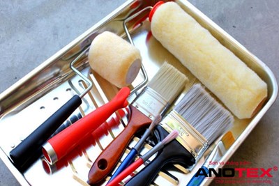 Lựa chọn dụng cụ để thi công sơn hiệu quả