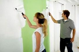 Quy trình sơn thi công bột bả