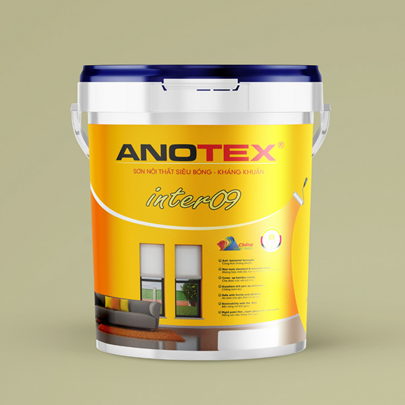 Sơn Nội Thất Siêu Bóng Ánh Ngọc ANOTEX Inter 09